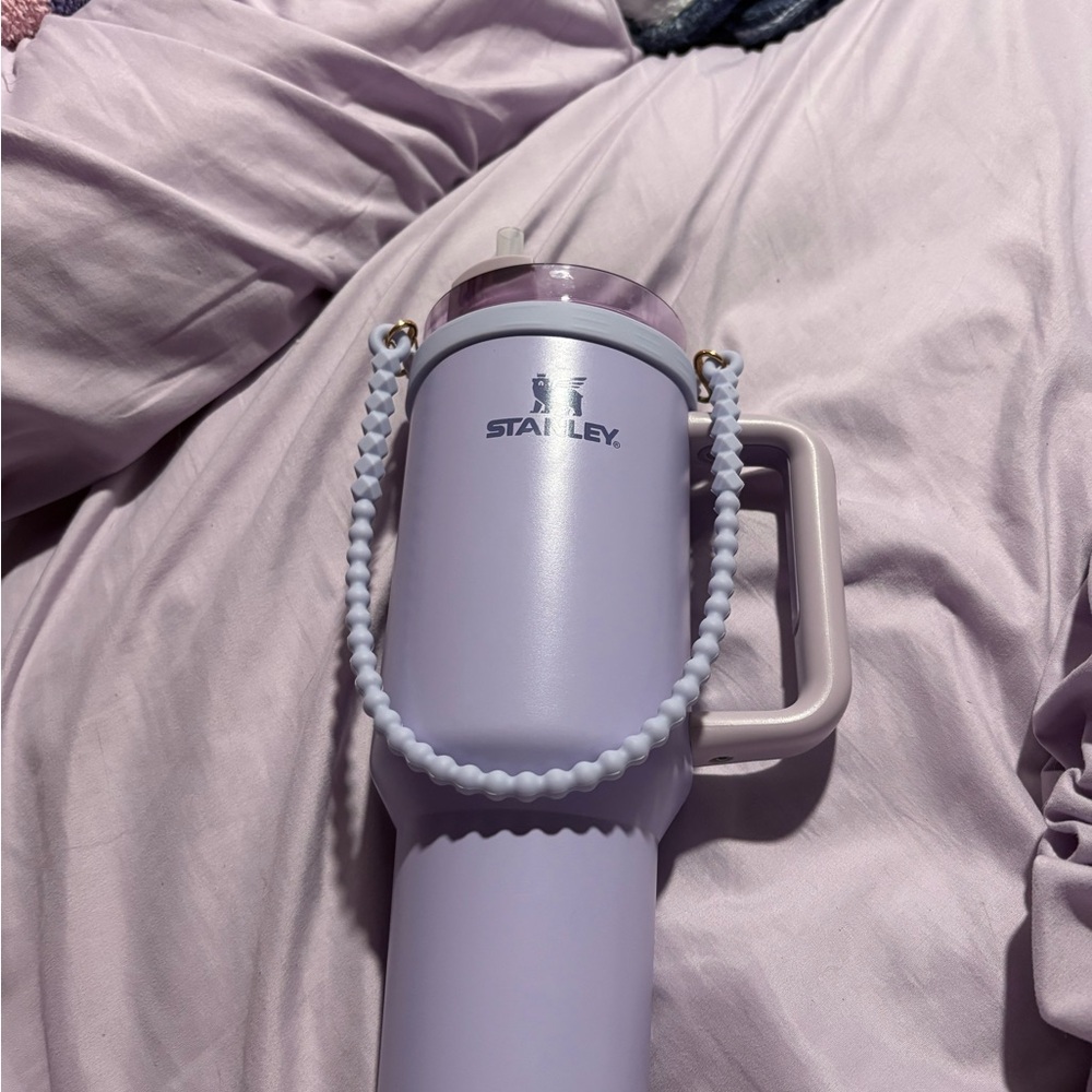 Stanley Purple Tumbler with Handle